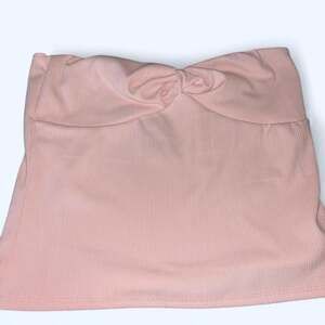 Rebellious Dreamer Pink Ribbed Knotted Tube Top Size L New With Tags